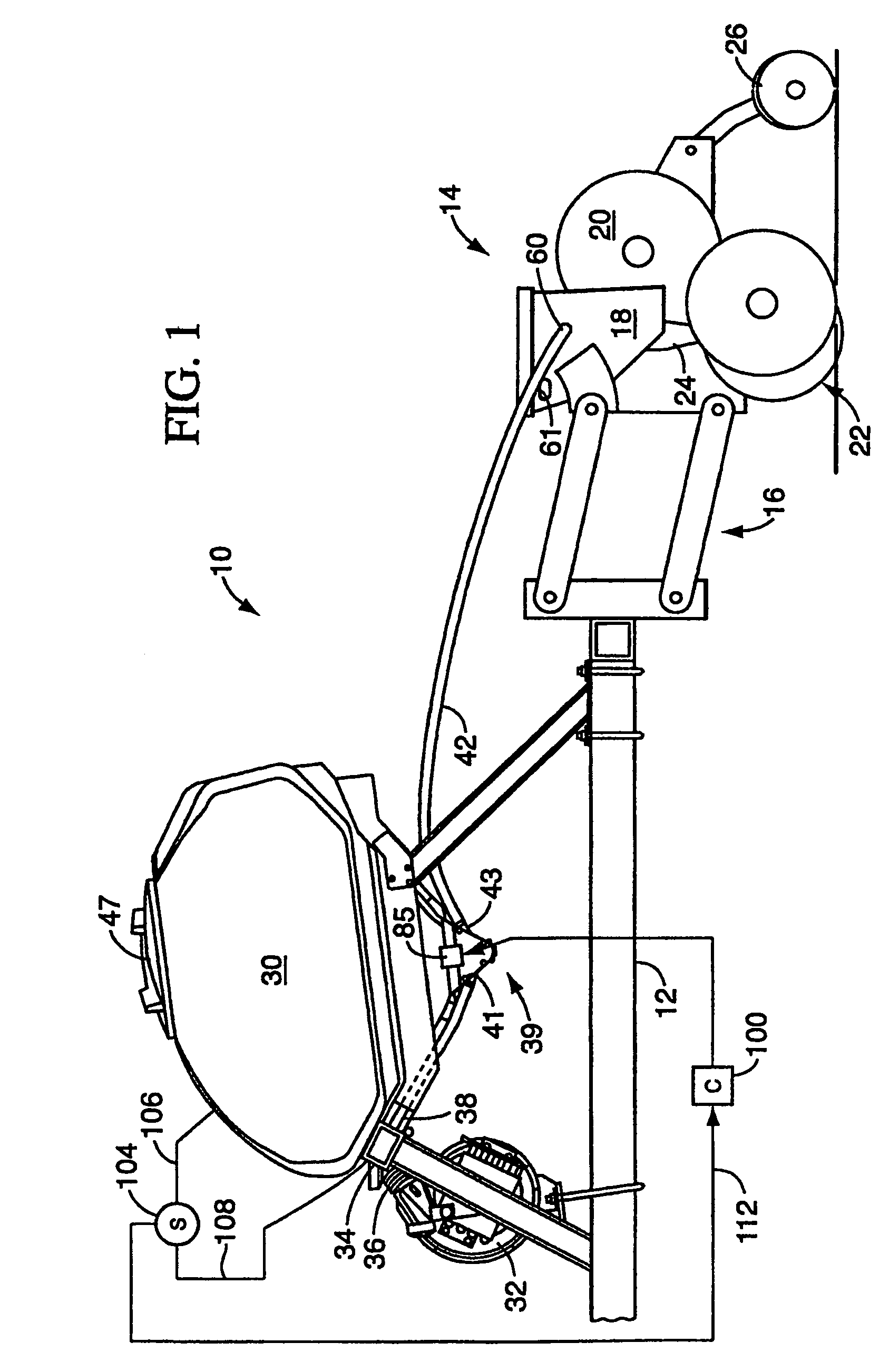 Agitation system for an agricultural machine product distribution system