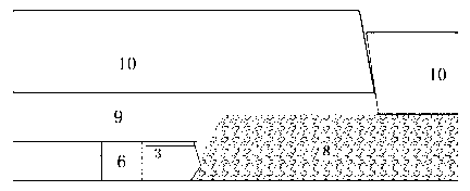 Method for coal mine tunnel working surface to pass through abandoned roadway in forced caving pressure relief mode