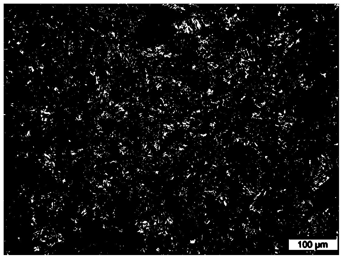 Heat treatment method of iron-based wear-resistant coating plough shovel tip