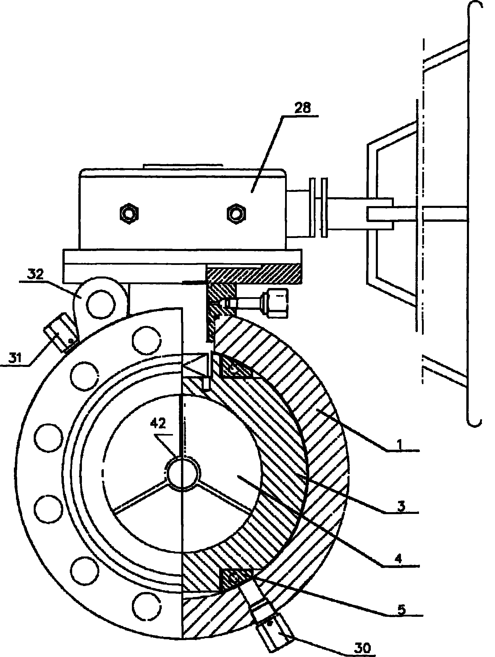 Metal hard-sealing ball valve