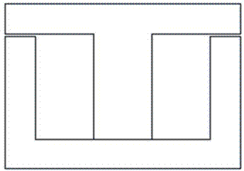 Multiphase direct-current uncoupling integrated inductor