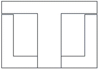 Multiphase direct-current uncoupling integrated inductor