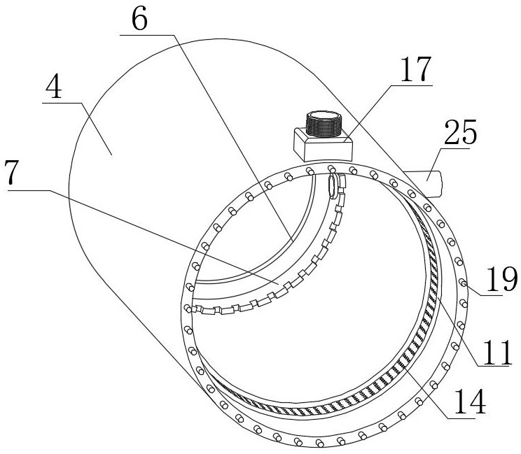 Energy-saving and noise-reducing air compressor