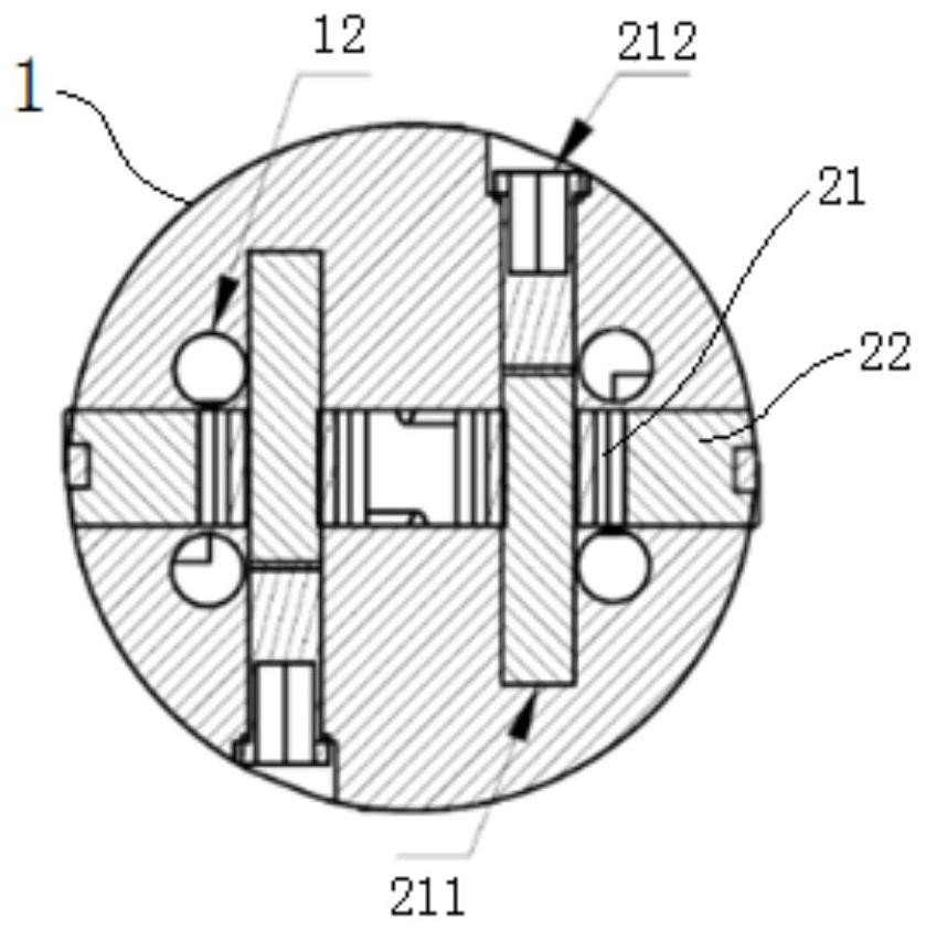 A variable diameter pdc directional drill bit