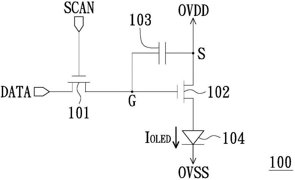 Pixel circuit and display device using the pixel circuit