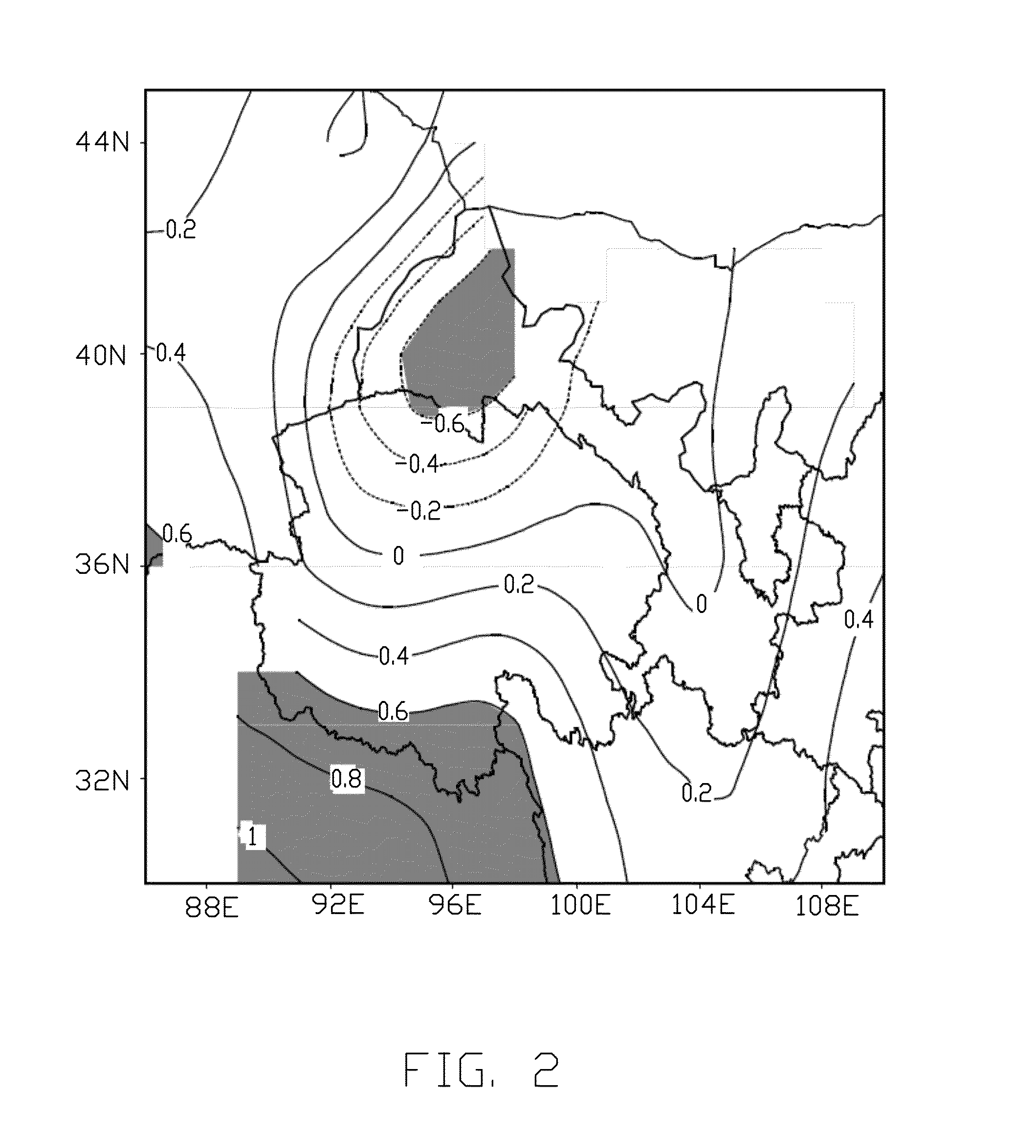 Method of dividing irradiance regions based on rotated empirical orthogonal function