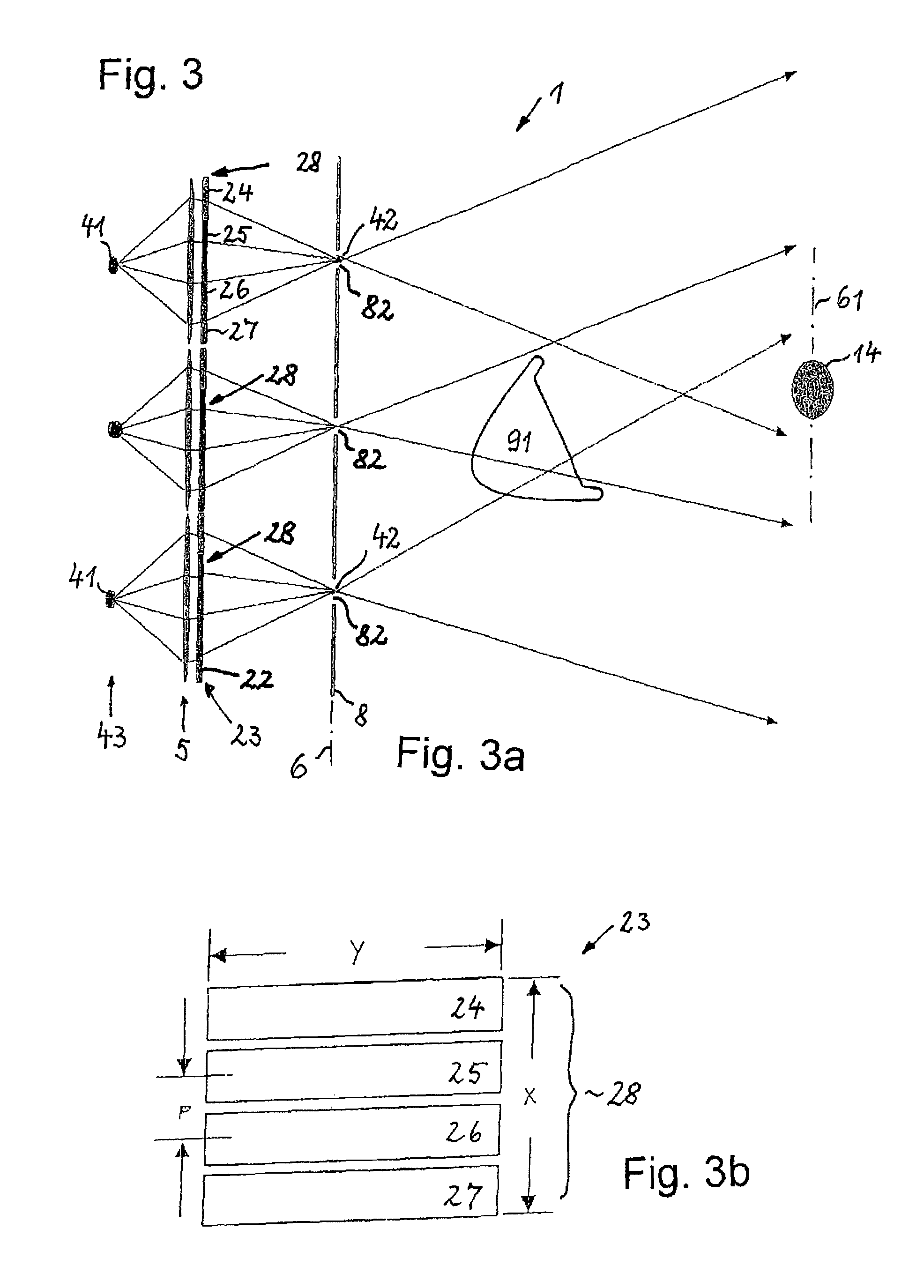 Device for the production of holographic reconstructions with light modulators