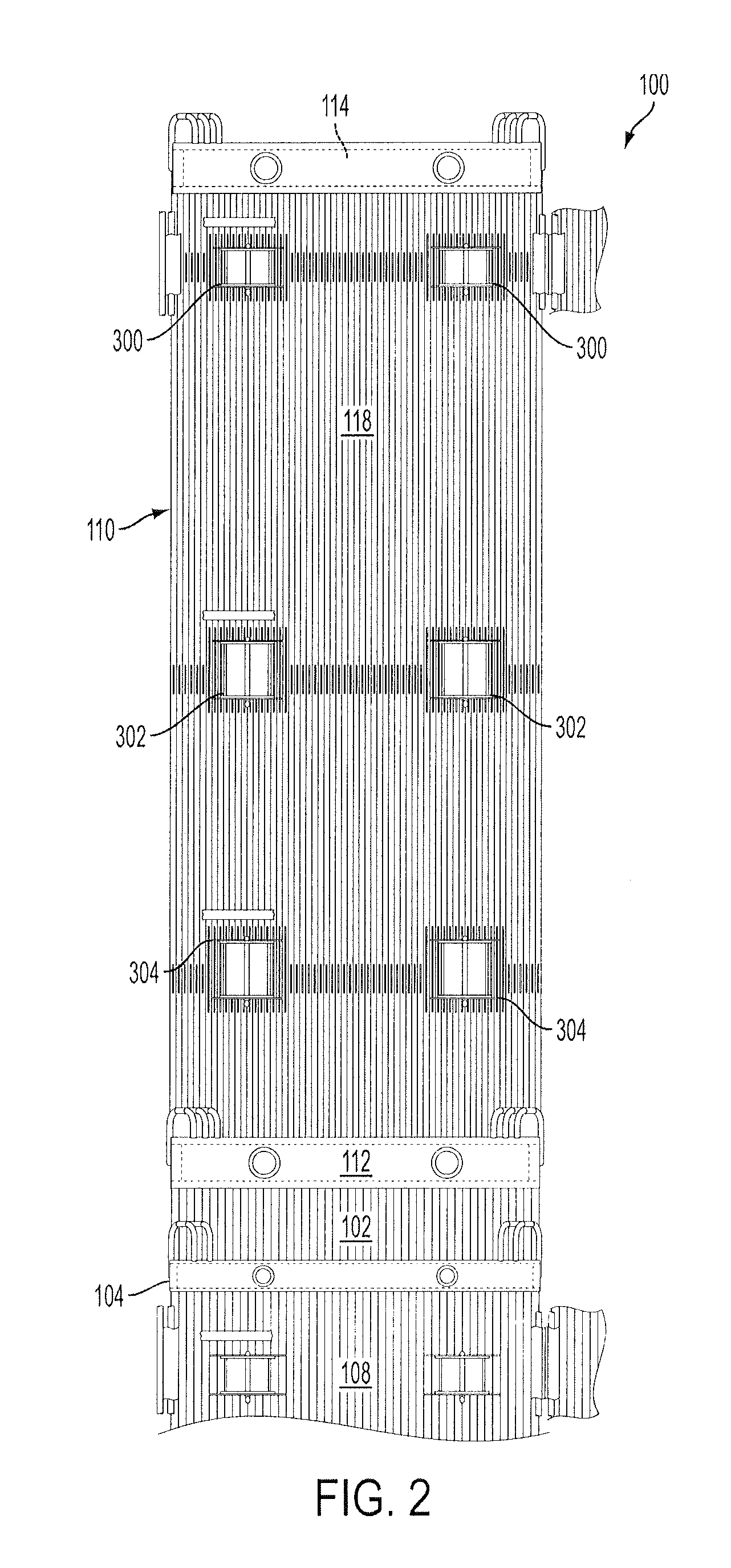 Expansion joints for panels in solar boilers