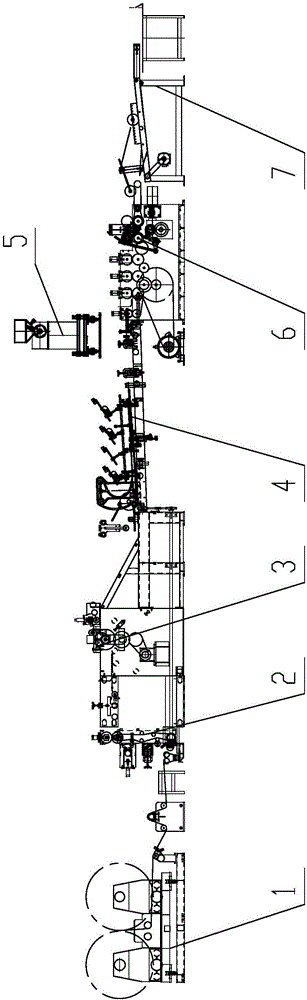 T-shaped bag manufacturing process and equipment