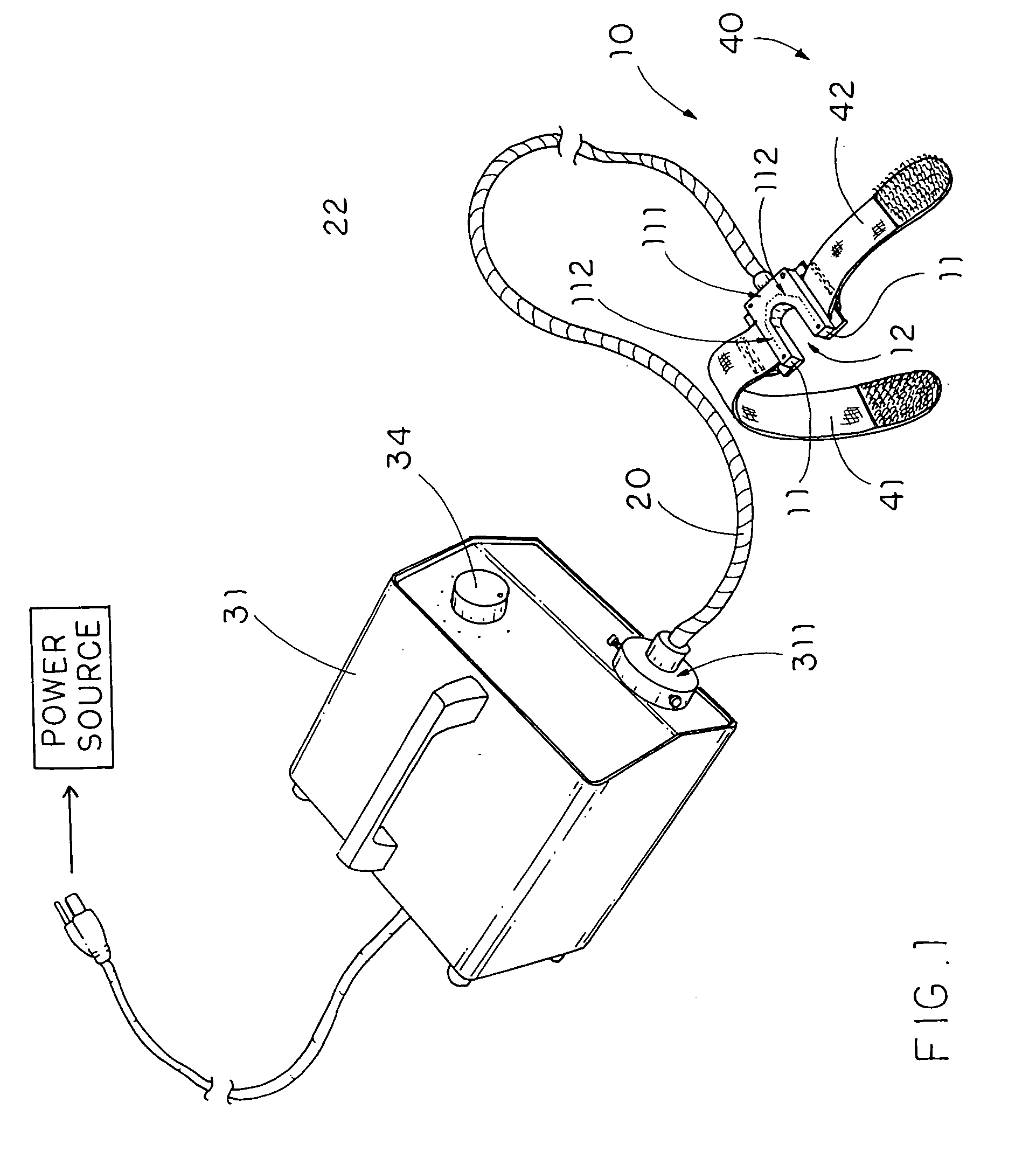 Method and device for locating position of veins on body