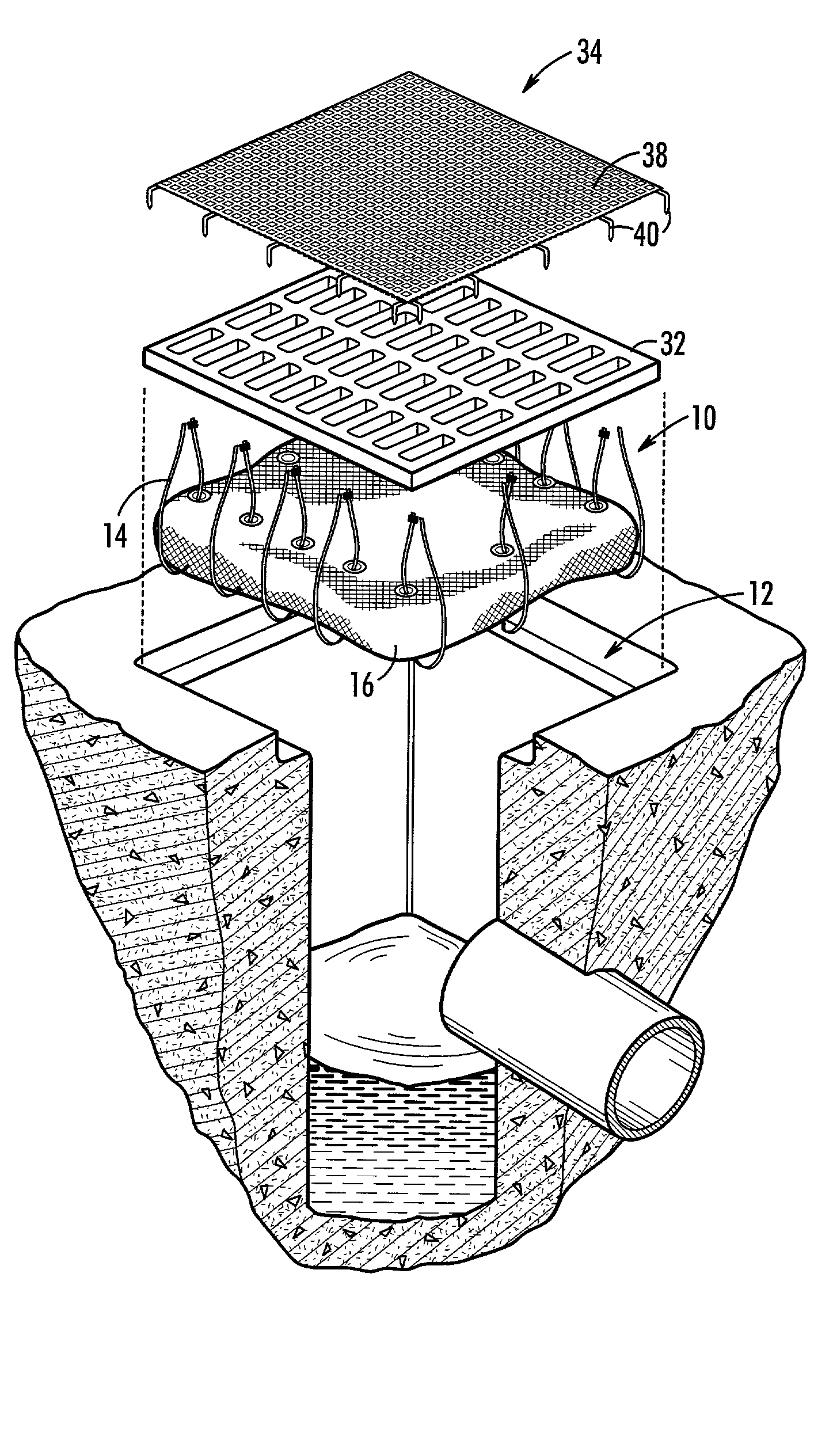 Reusable storm water sampler and pollutant filter insert