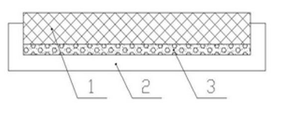 Method for manufacturing composite material of metal/ceramic layer structure