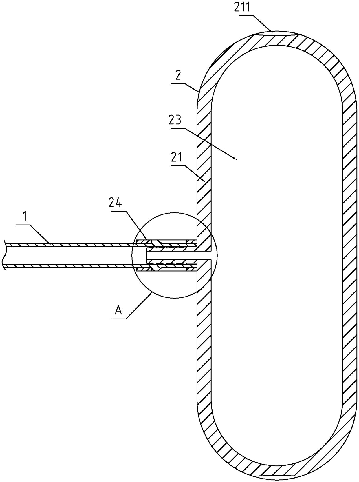 Venous infusion port