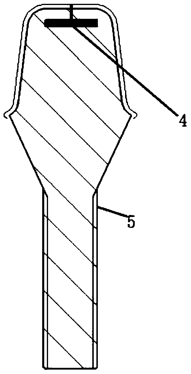 Sensing system and method for detecting 3D printing implant tooth biting force