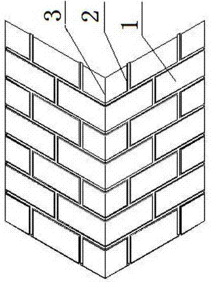 Plastic mold for fixing tiles on surface of precast concrete unit