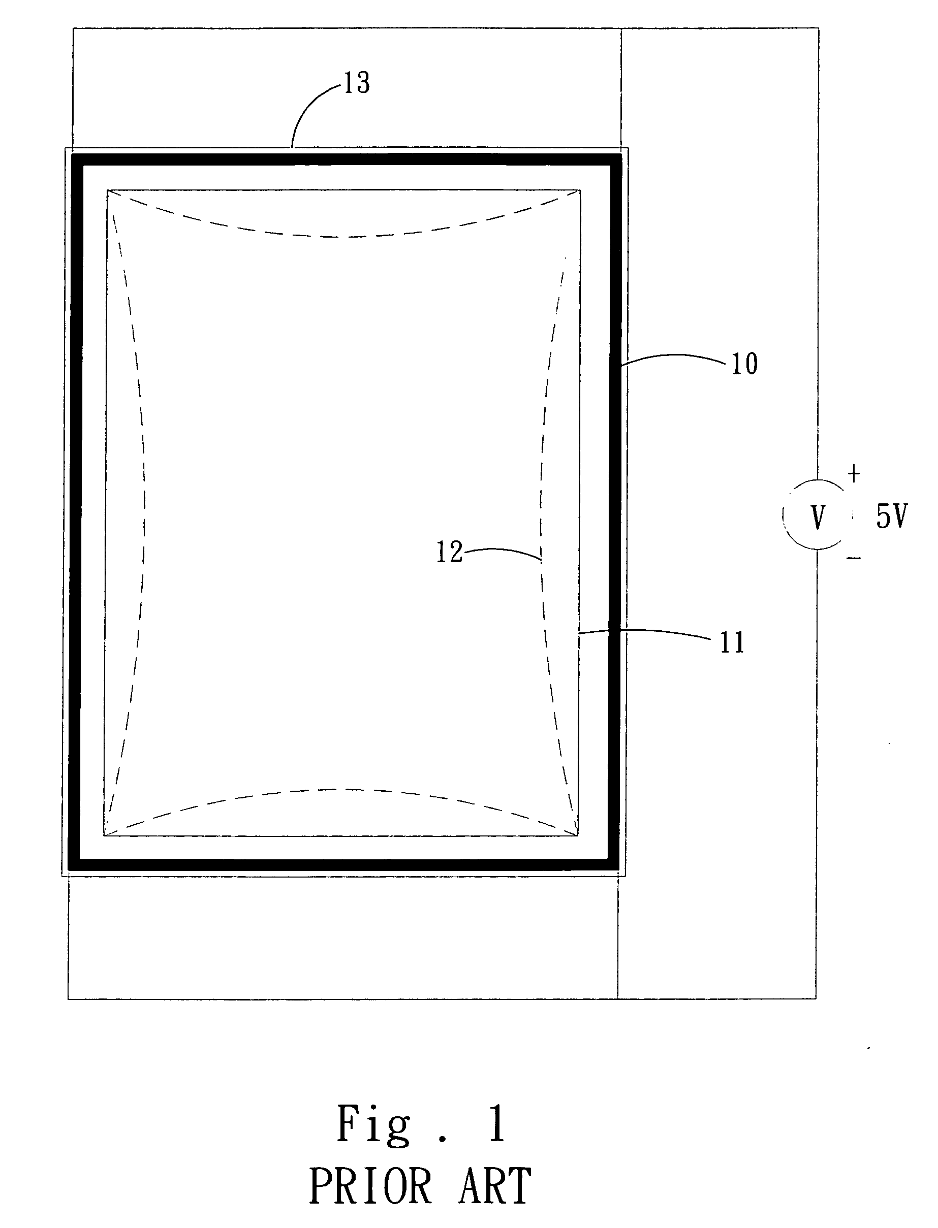 Electrode pattern for touch panels