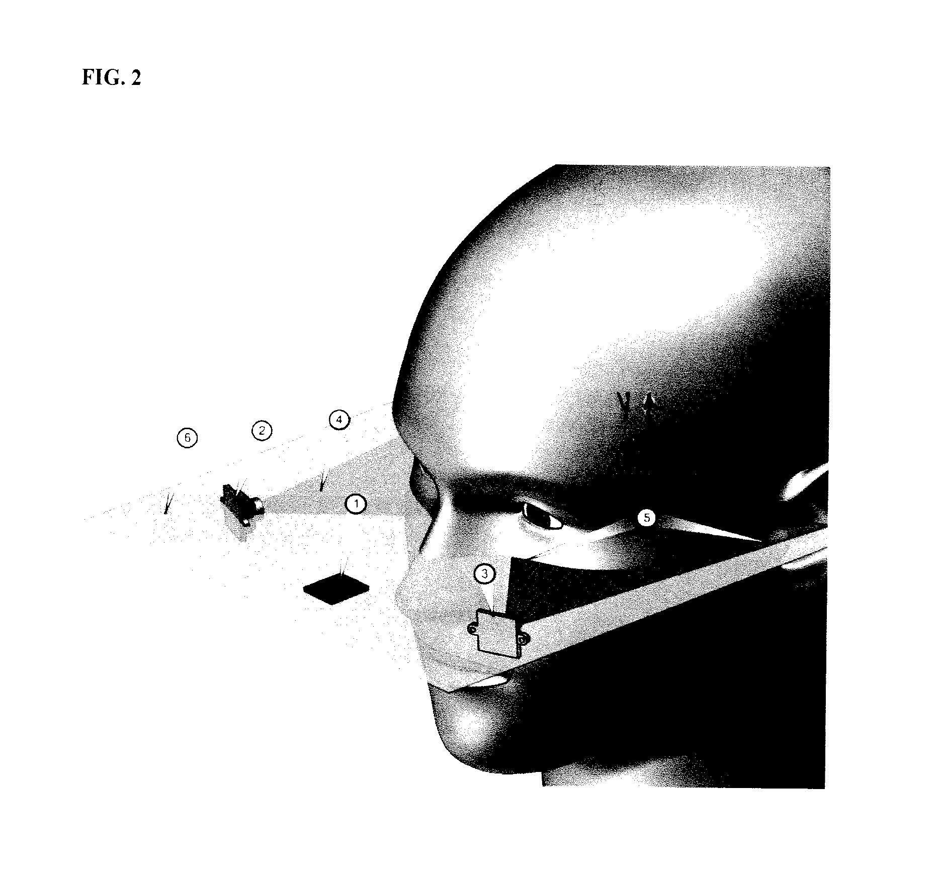 Method and apparatus for unambiguously determining orientation of a human head in 3D geometric modeling