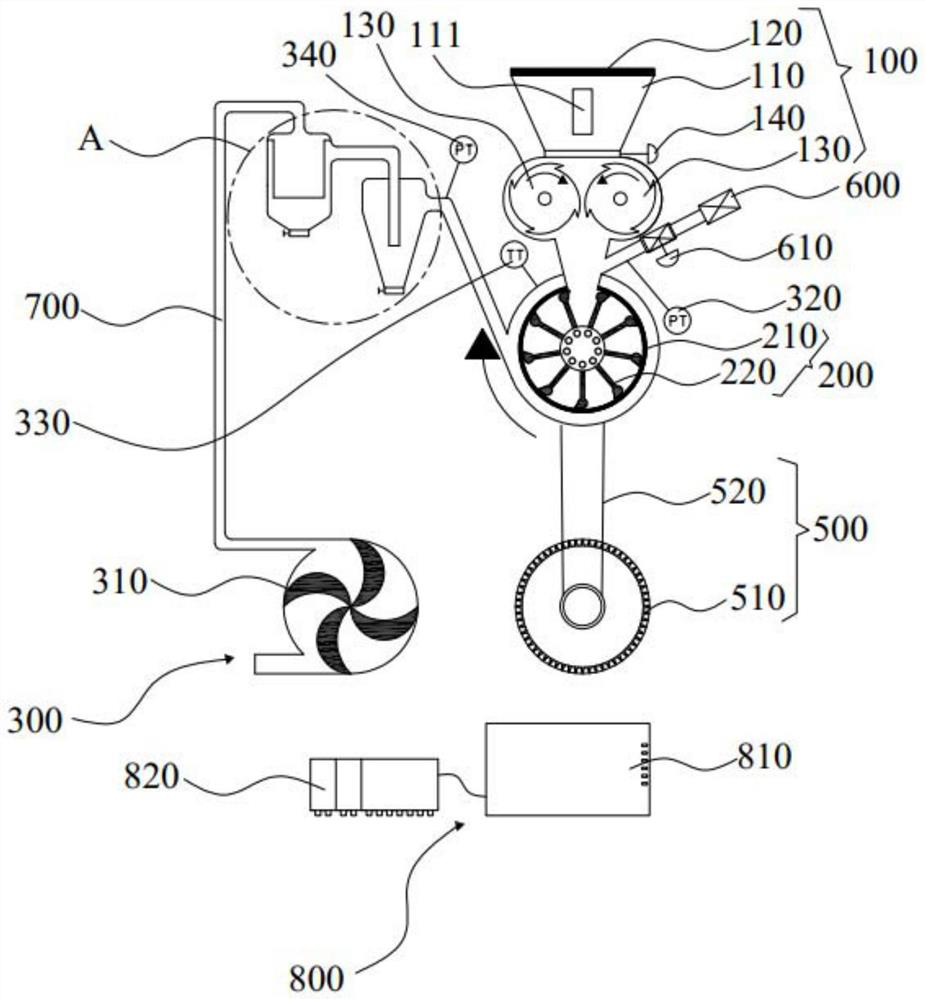 Air-cooled pulverizer