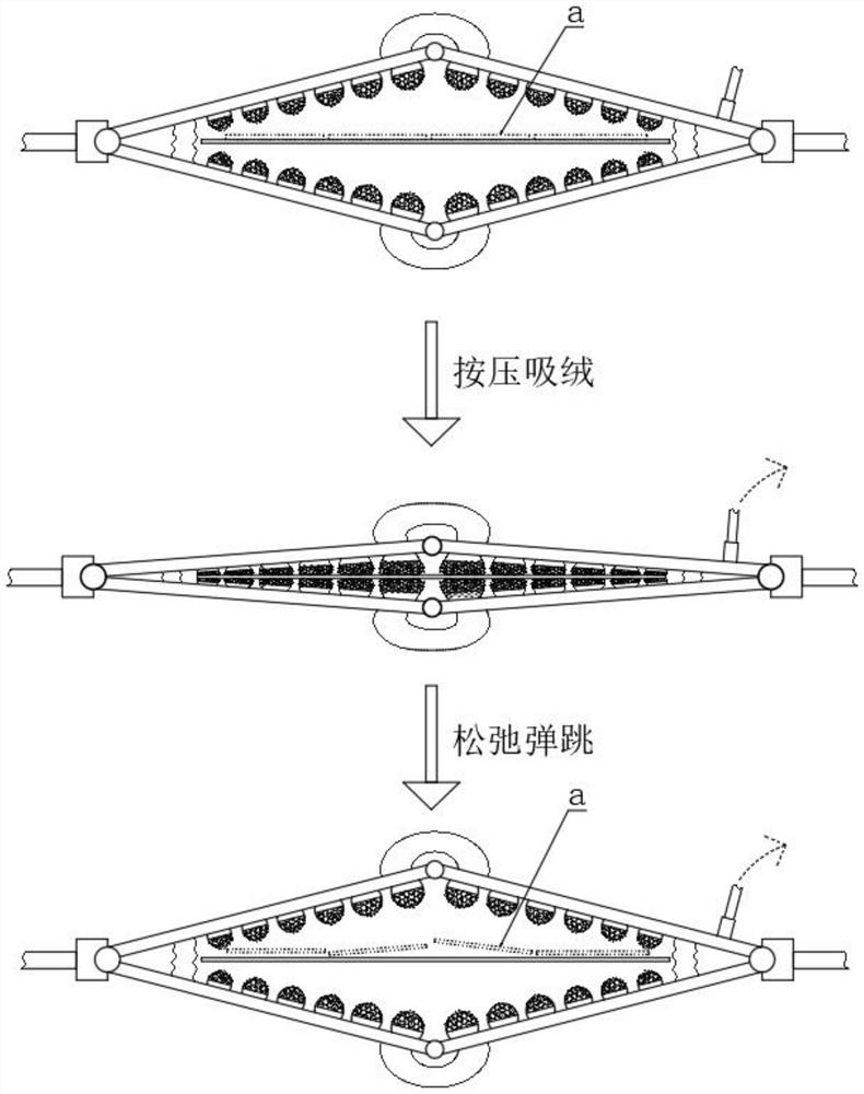 Cotton fabric garment surface fluff impurity removal process