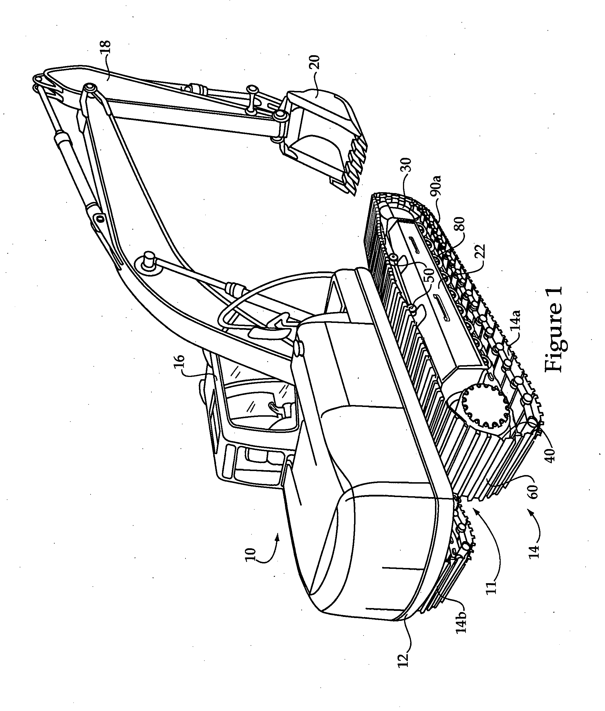 Machine track system and machine track segment