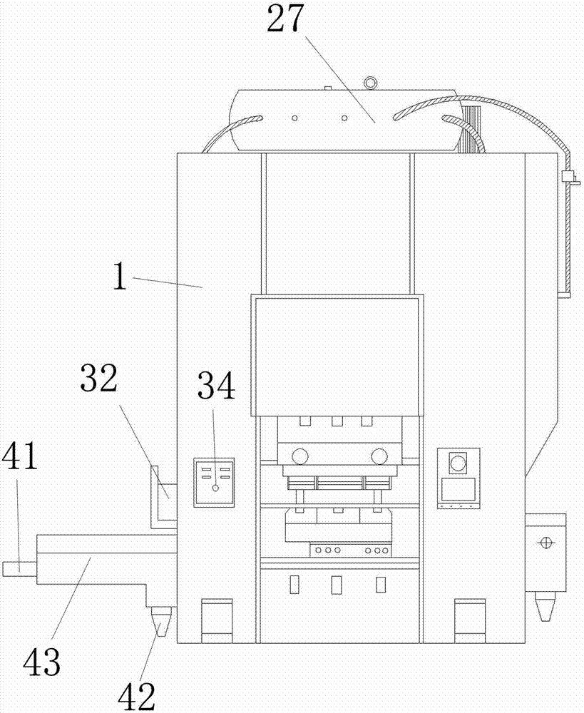 Cold forging punching machine