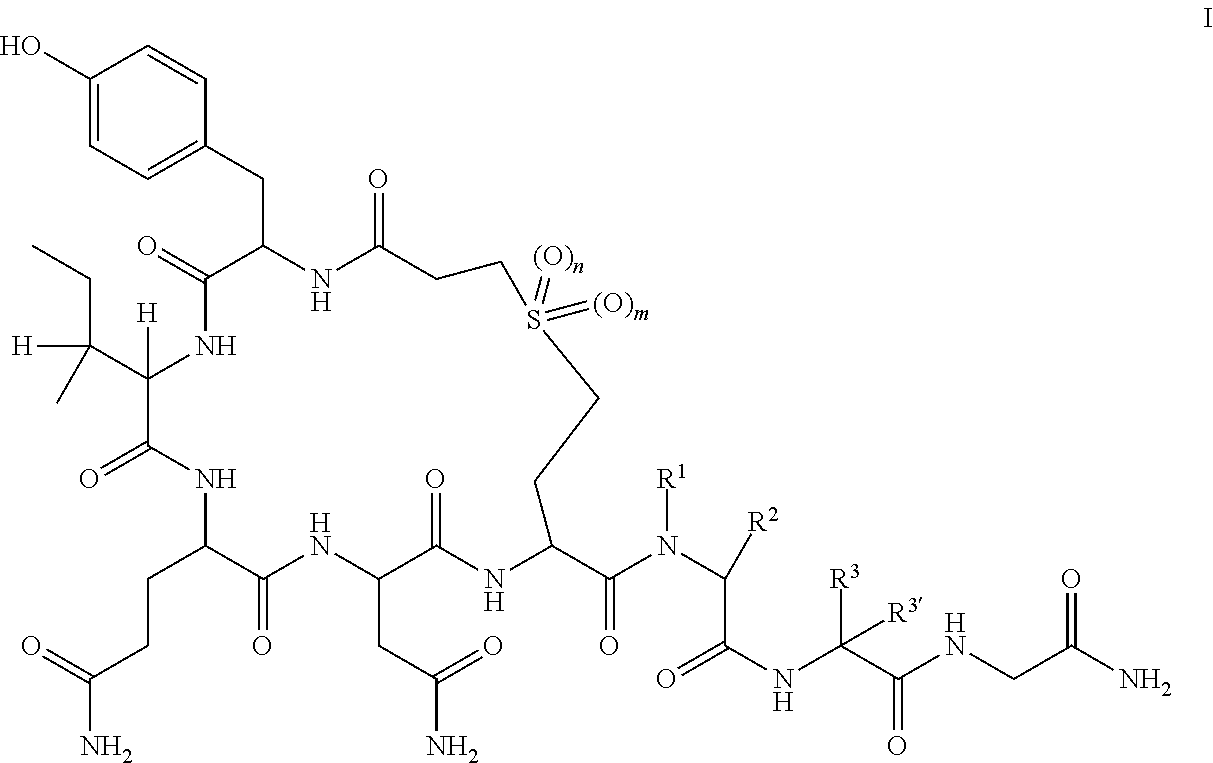 Peptides as oxytocin agonists