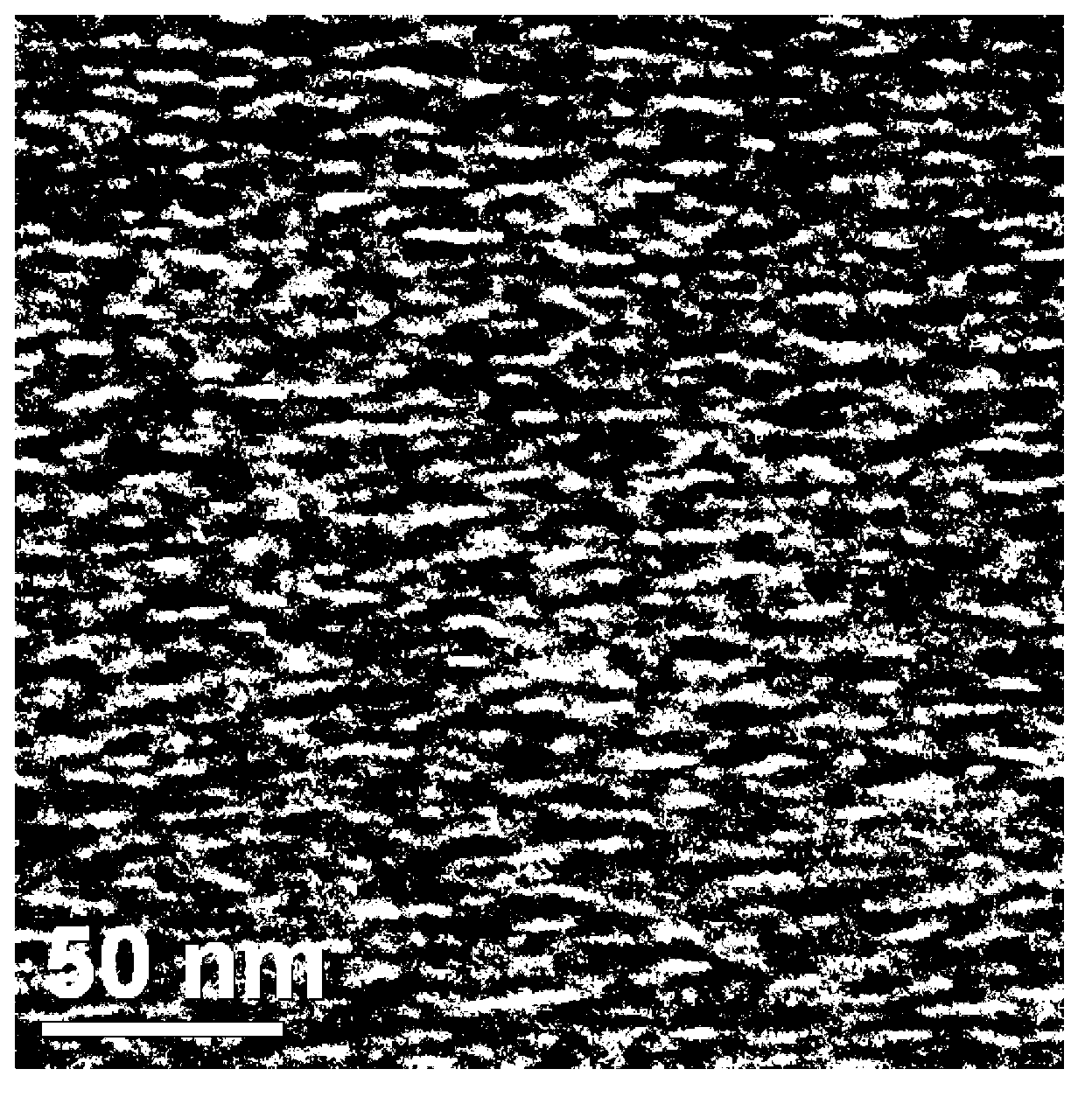 Collagen-g-polymer/Ag multi-hole nano antibacterial film material and preparation method thereof