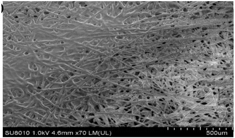 Method for analyzing trace substances in to-be-tested sample by utilizing electrospray ionization-mass spectrometry of molecularly imprinted membrane