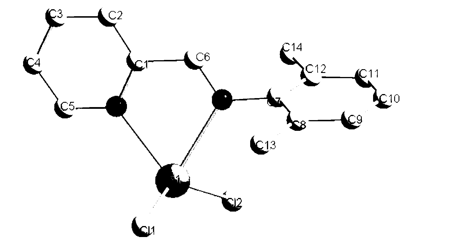 Blue organic light emitting materials o-pyridine condensed 2,6-substitued monoamine mercury complexes and preparation method thereof