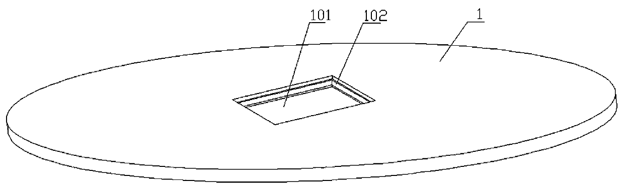 Unmanned aerial vehicle parking apron used in river