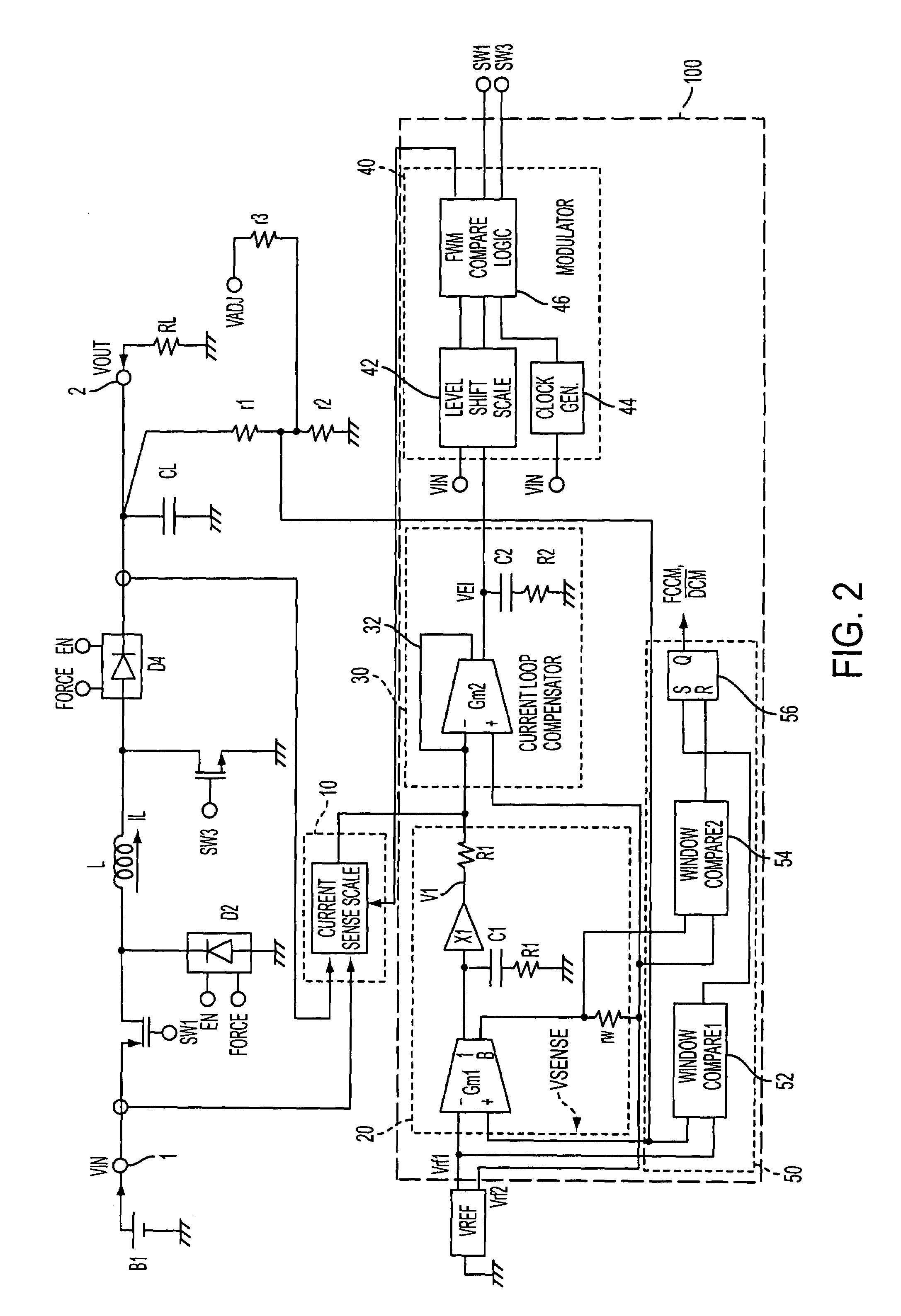 Buck-boost switching regulator