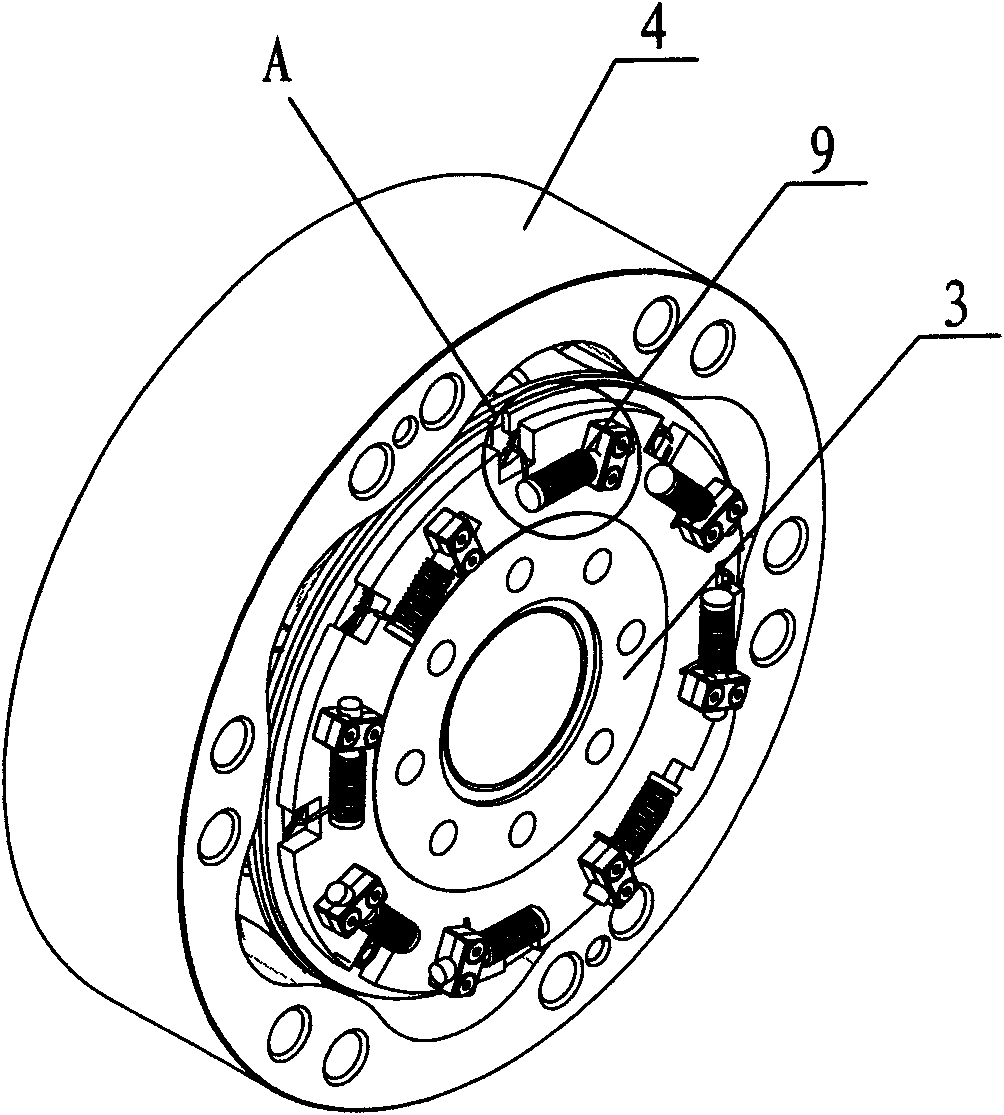 Plunger hydraulic motor with automatical initiative input and driven state switchover