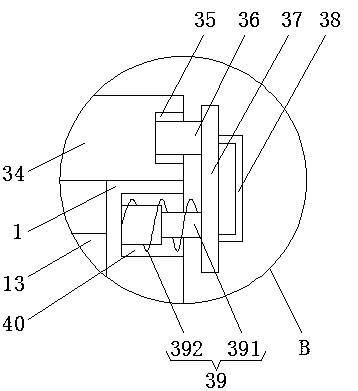 New energy automobile battery protection device