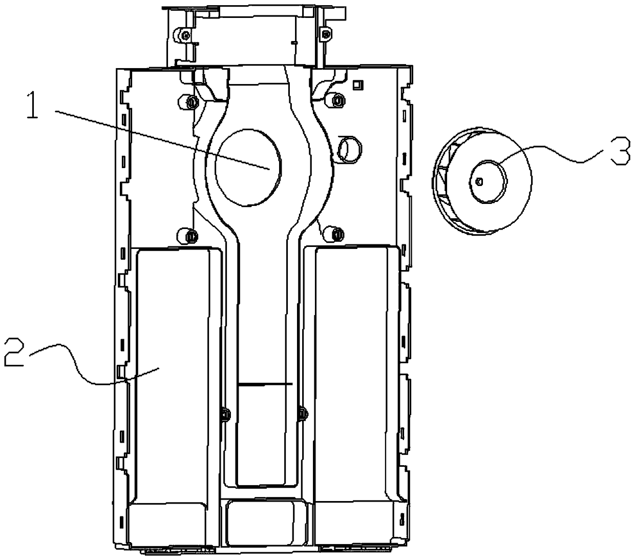 A kind of air duct return air outlet