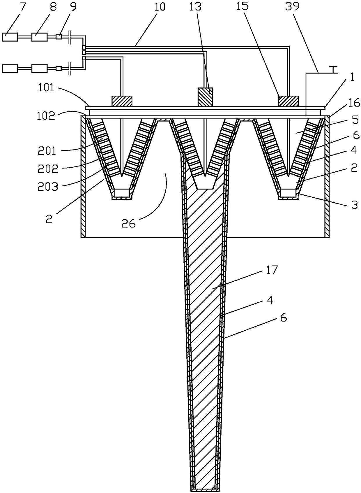 Multifunctional module type soil pressure applying and forming device