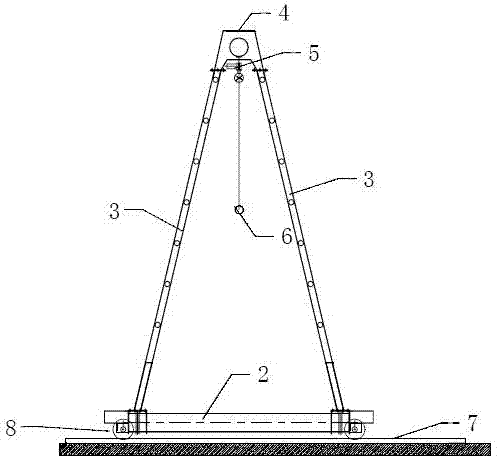 A method of making a simple double-track gantry crane