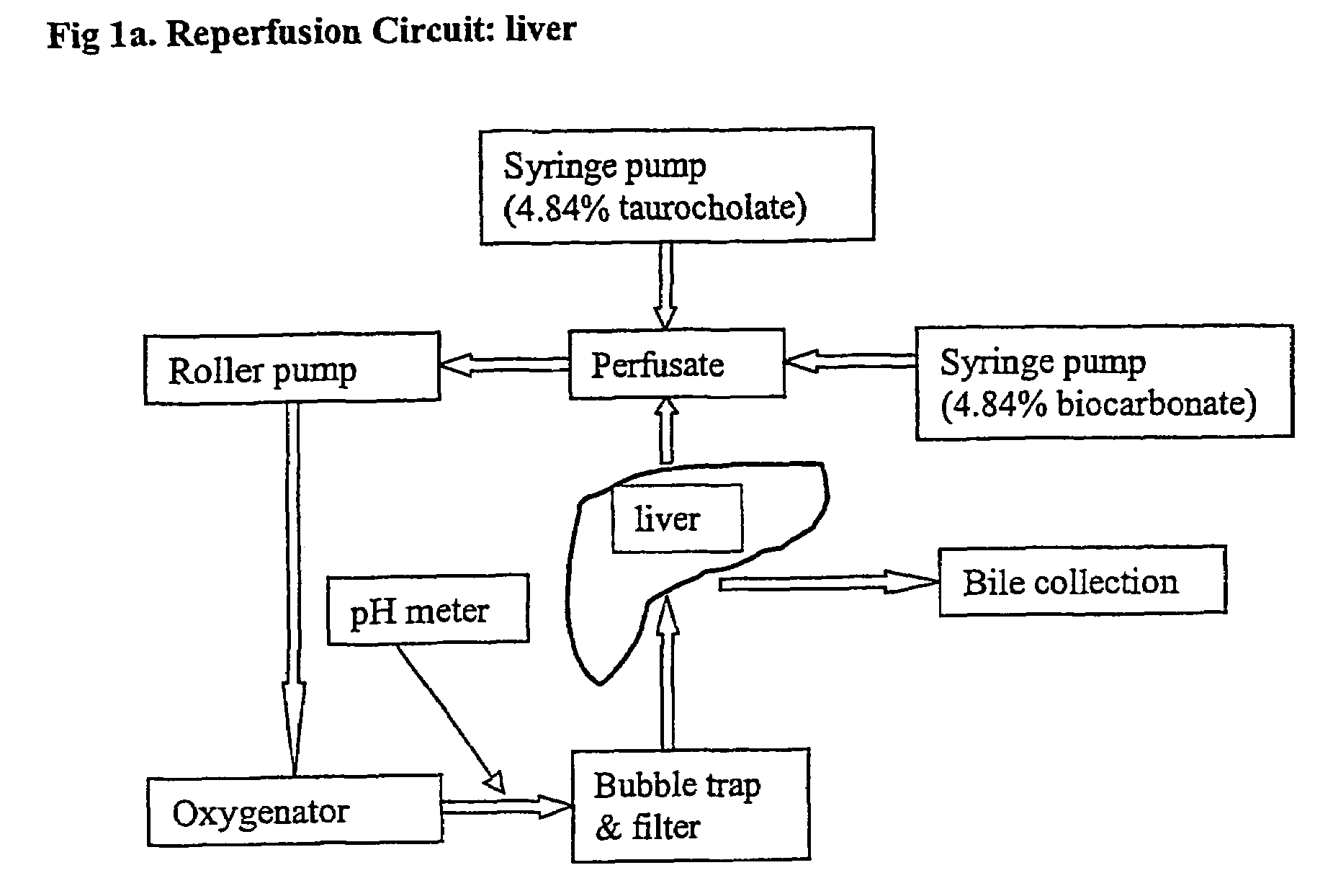 Flush preservation solution