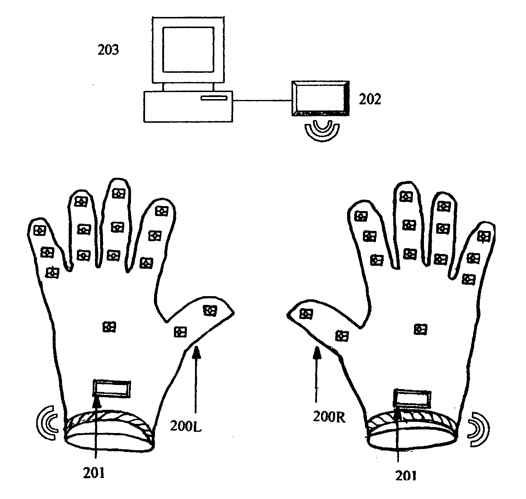 Keyless user interface device