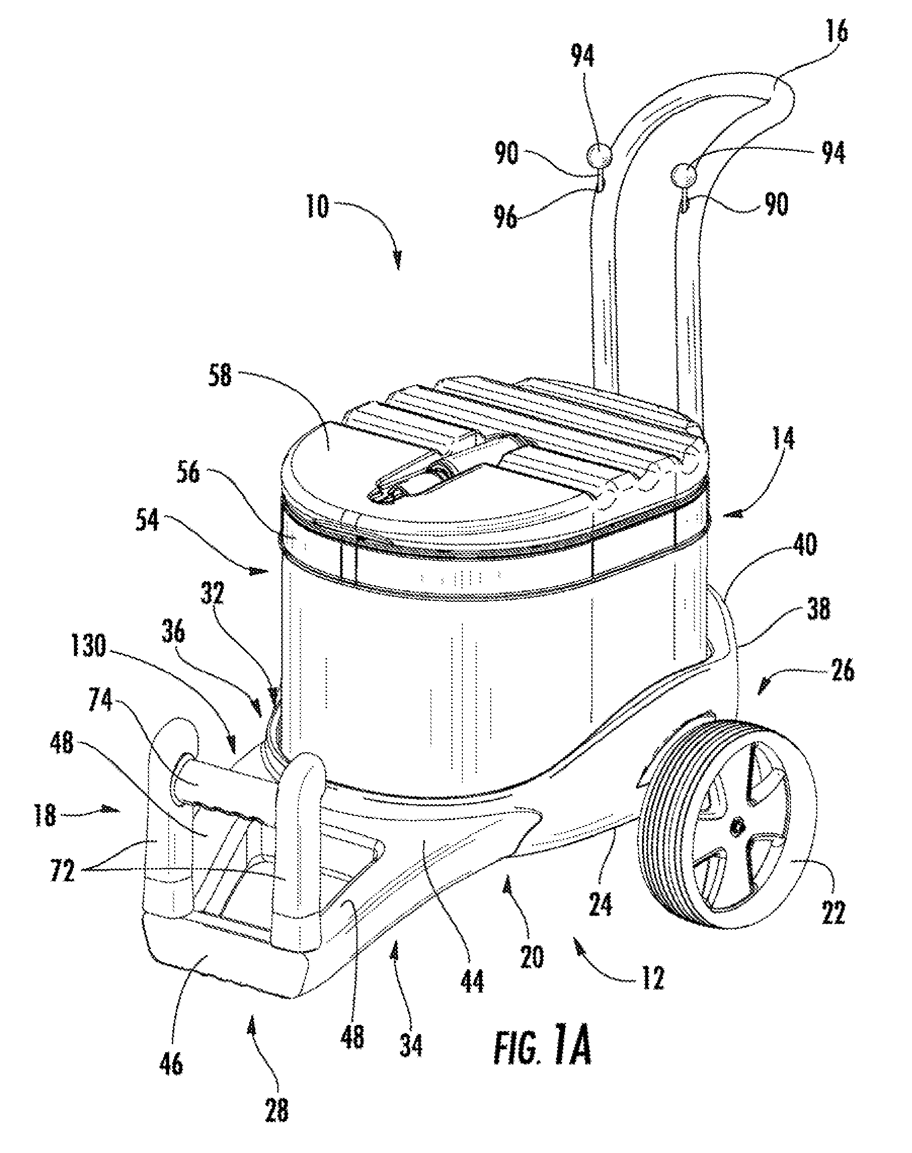 Stacked arrangements of travel coolers