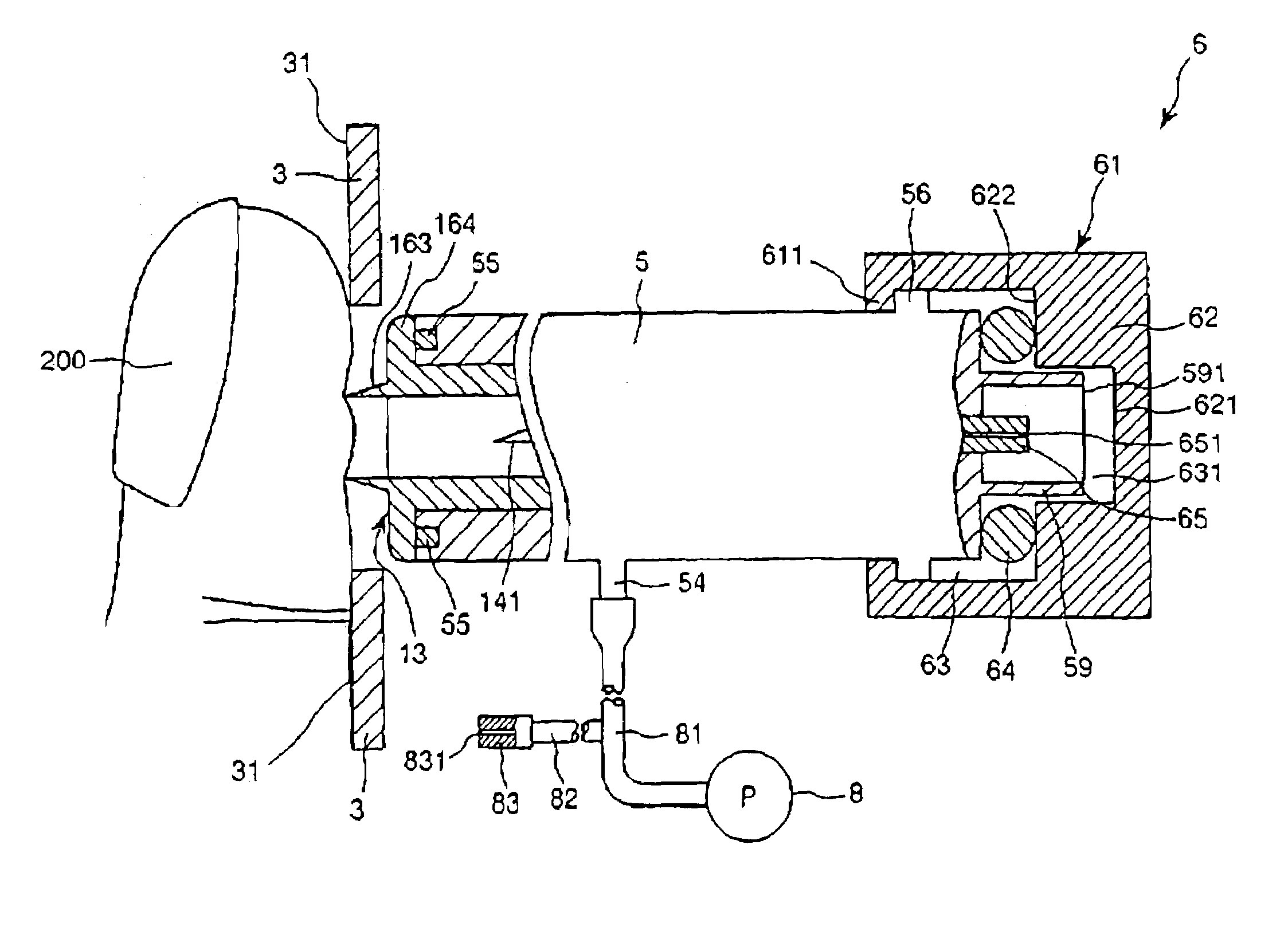 Body fluid composition measuring apparatus