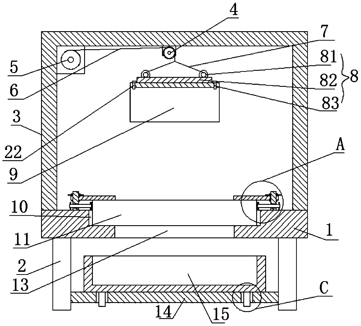 Equipment for detecting impact resistance of external wall insulation board