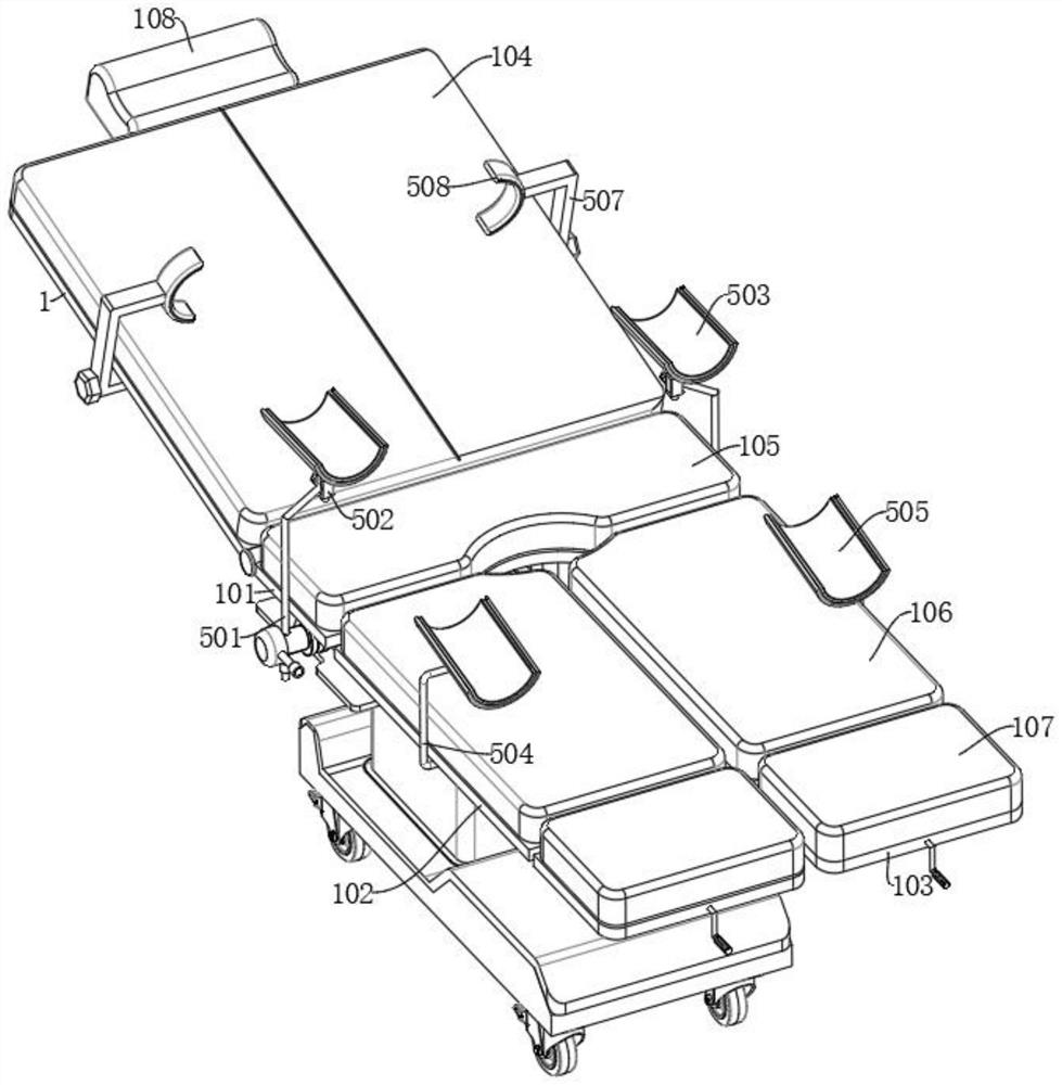 Supporting device for skin grafting of extremities in orthopedics