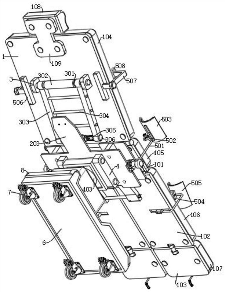 Supporting device for skin grafting of extremities in orthopedics