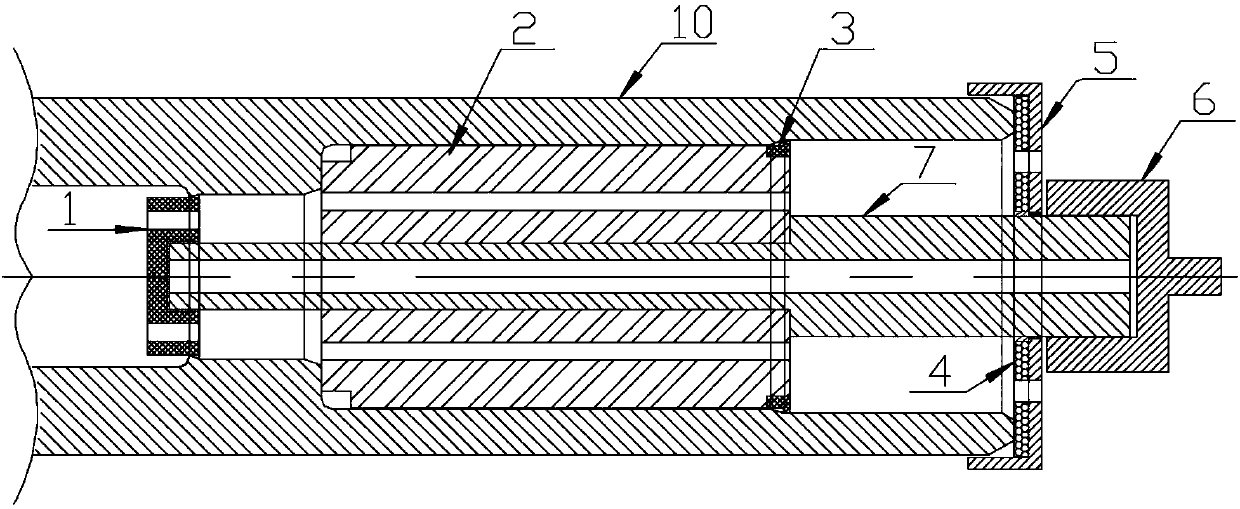 Inner hole electroplating device