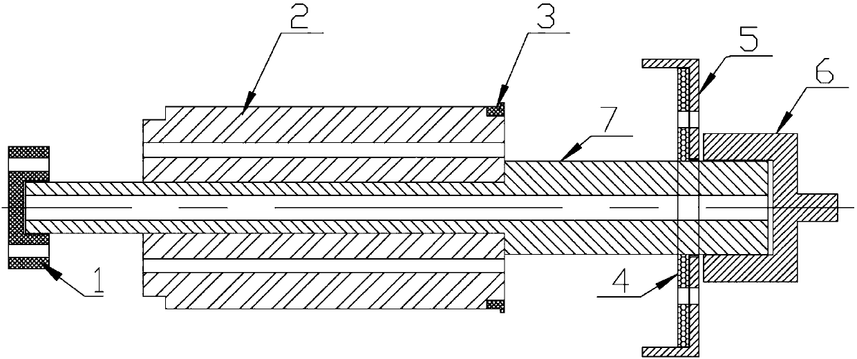 Inner hole electroplating device