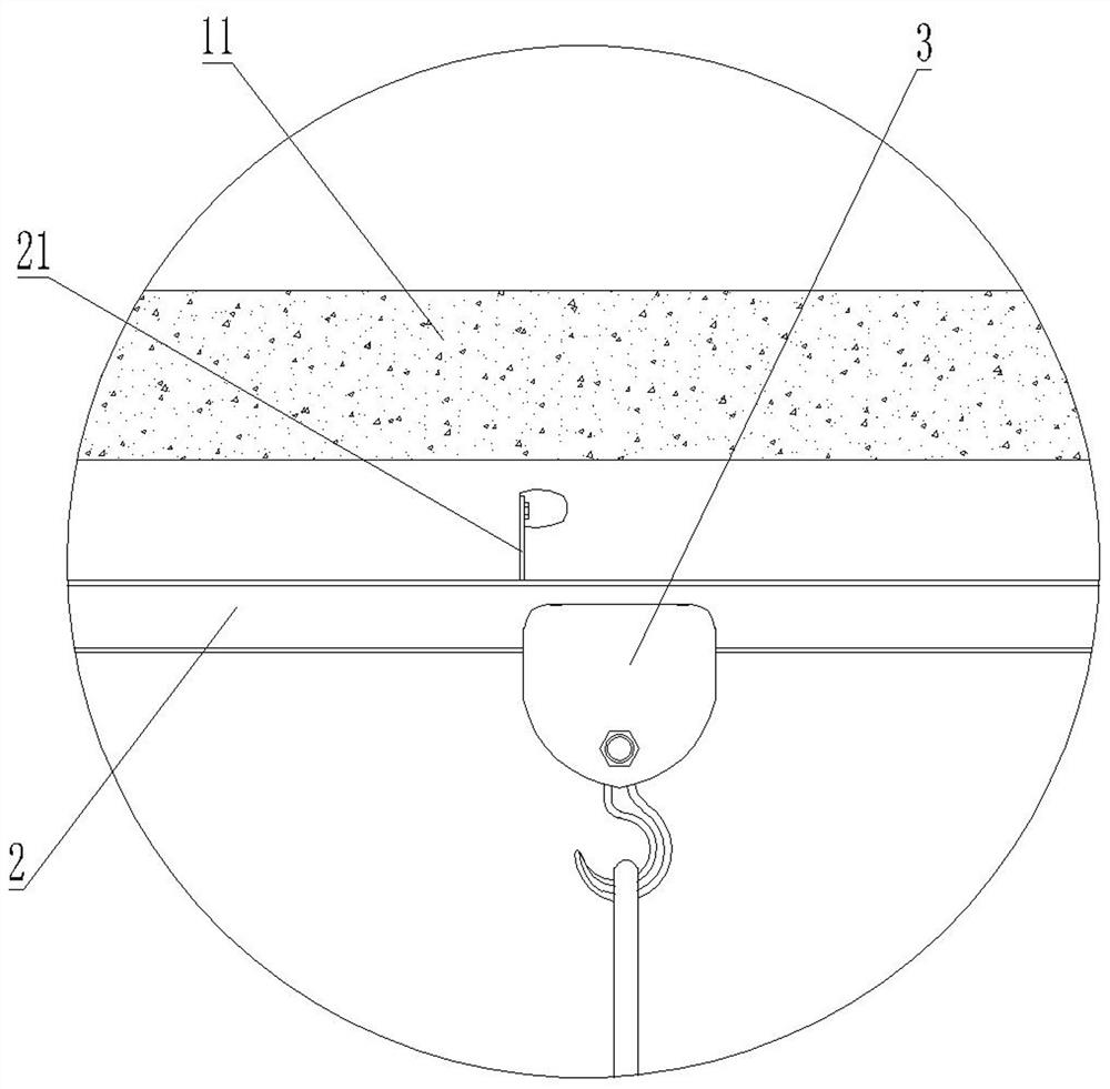 Shield tunneling machine split starting tunneling pipeline extending and supporting device and shield tunneling machine split starting method