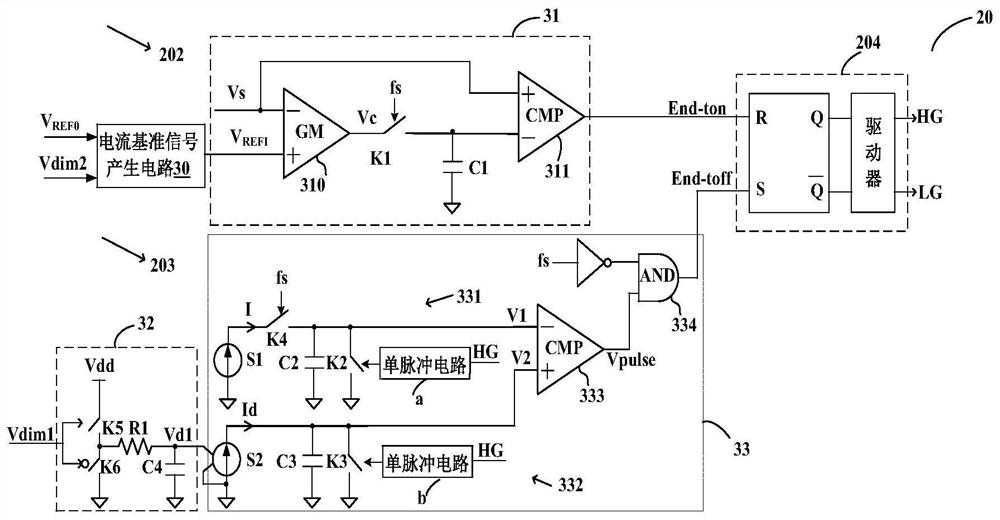 Dimming control method, dimming control circuit and power converter using same