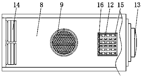 Gun-shaped camera with moisture-proof and heat-dissipation functions