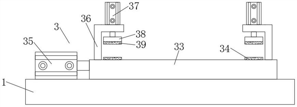 Plate-shaped part polishing device for hardware tool processing and using method thereof