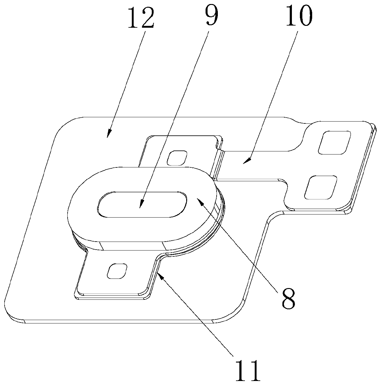 Horizontal linear vibration motor and implementation method thereof